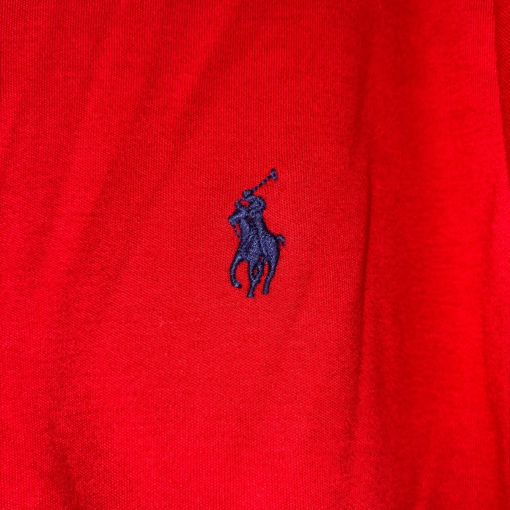 Ralph Lauren Red Polo Shirt - Picture 2 of 4